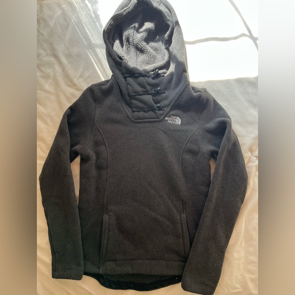 The North Face Charcoal Fleece Hoodie
